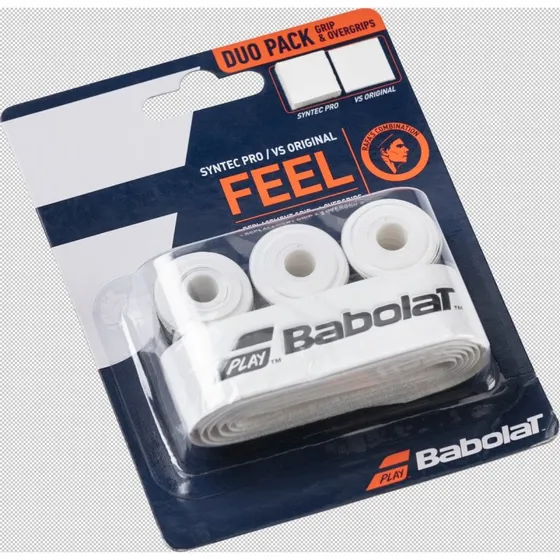 Babolat SYNTEC PRO X1 +VS ORIG X3 Weiß