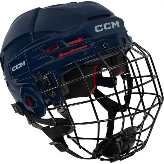 CCM Tacks 70 Helm Combo Sr Weiß