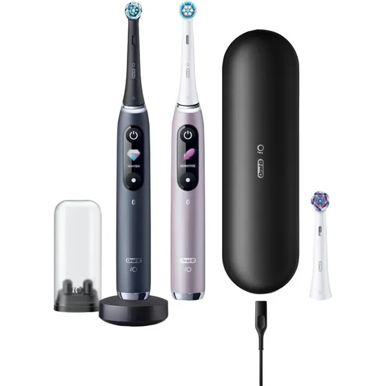 Oral-B iO Series 9 Duo Black Onyx/Rose Quartz