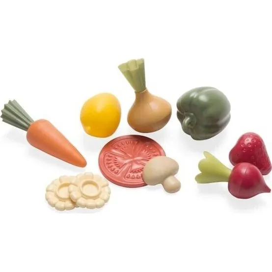 Dantoy Green Garden Obst- & Gemüse-Set, 10 Teile