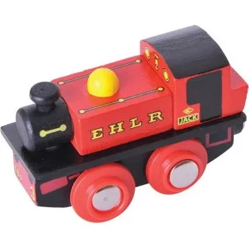 Bigjigs Rail EHLR-Jack-Lokomotive Holz
