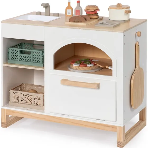 Musterkind Spielkche TAXUS wei/natur