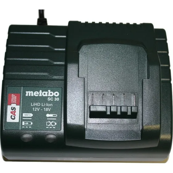 Metabo SC 30 Ladegerät für 12V–18V Akkus