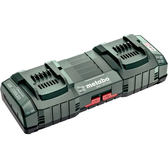 Metabo ASC 145 DUO Doppel-Schnellladegerät 12-36 V