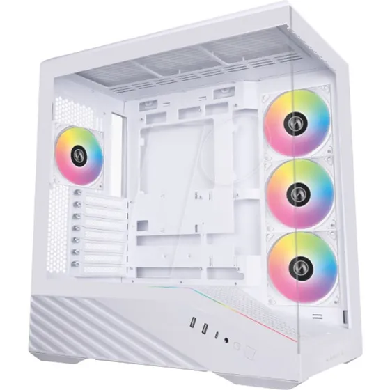 Lian Li Vector V100 Midi-Tower PC-Gehäuse, weiß, ATX, RGB