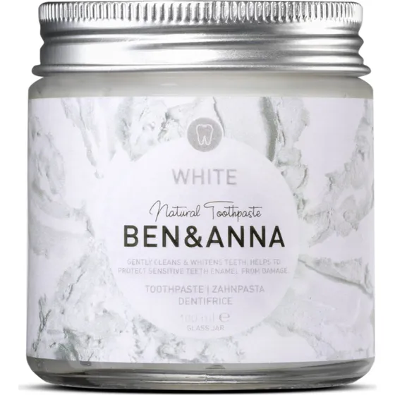 Ben & Anna Zahnpasta White 100ml mit Fluorid