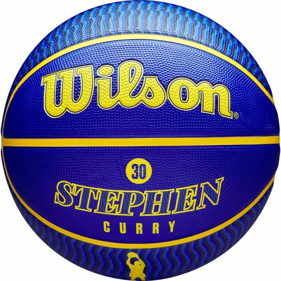 Wilson NBA Icon Stephen Curry GS Warriors Outdoor-Basketball (Gre 7)