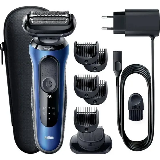 Braun Series 6 61-B1500s Elektrorasierer, Blau