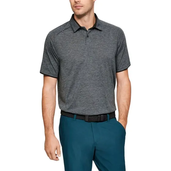 Under Armour Herren Tour Tipps Golf Polohemd Schwarz S