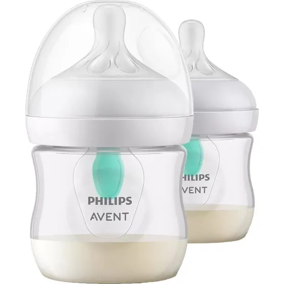 Philips Avent Natural Response PP-Flasche 125ml mit AirFree-Ventil 2er Pack