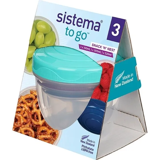 Sistema Snack'n'Nest 3er-Pack 150/305/520 ml