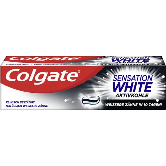 Colgate Sensation White Aktivkohle Zahnpasta 75 ml
