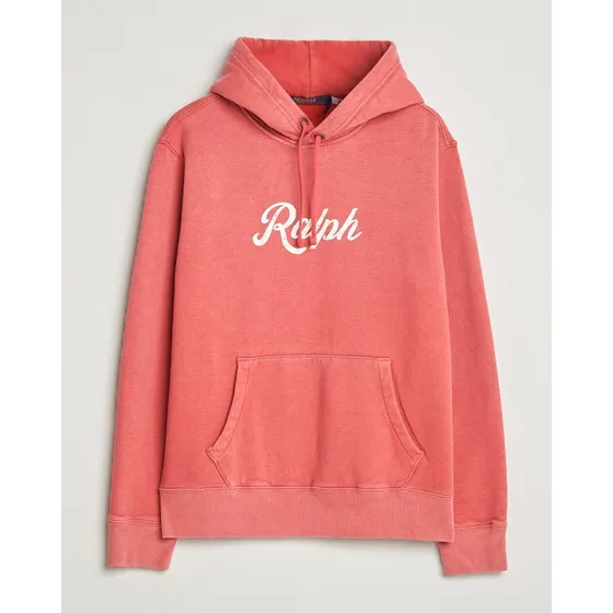 Polo Ralph Lauren Vintage Fleece Hoodie Nantucket Red
