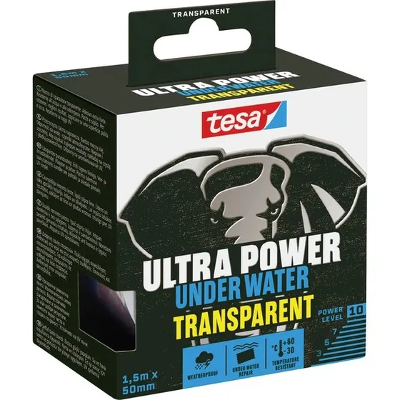 tesa Ultra Power Under Water 56481-00000-00 Transparent 1,5m x 50mm