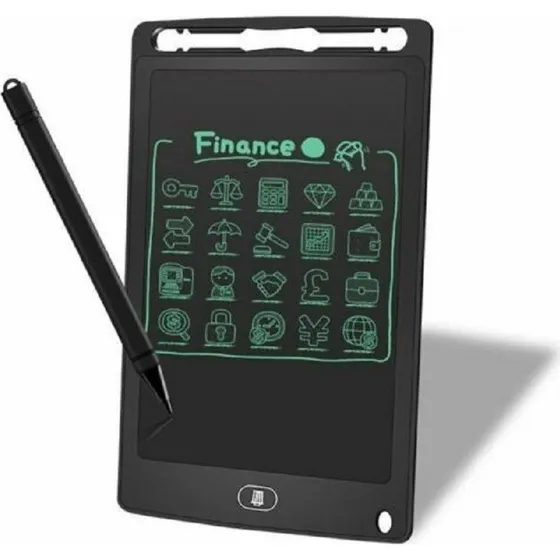Wisam® Pad 8,5" LCD-Schreibtafel mit Stift Schwarz