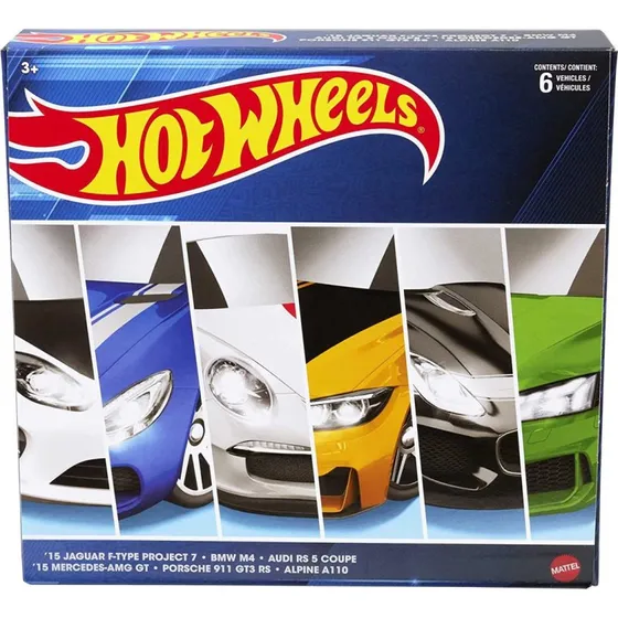 Hot Wheels European Car Culture-Multipack HDH51 (6er-Pack)