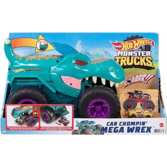 Hot Wheels Mega Wrex Autos verschlingender Monster Truck GYL13