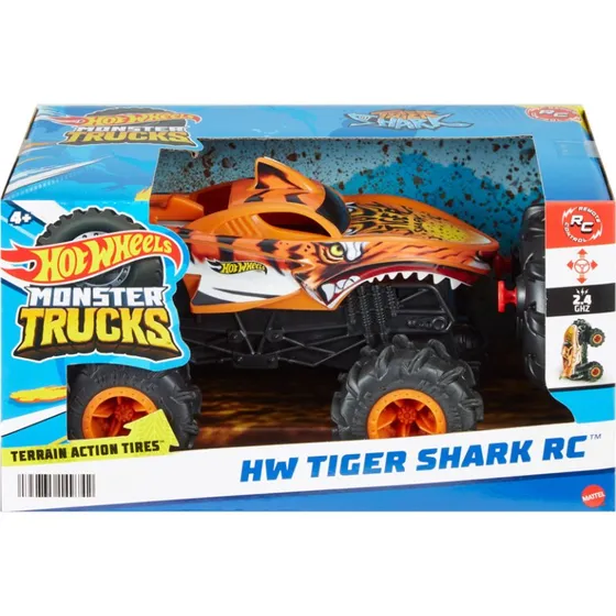 Hot Wheels RC Monster Trucks HW Tigerhai 1:24