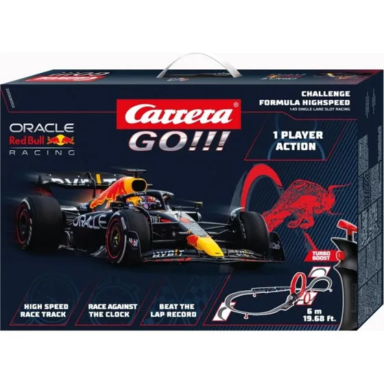 Carrera Go!!! Challenge - Formula High Speed, 1:43, Red Bull Racing