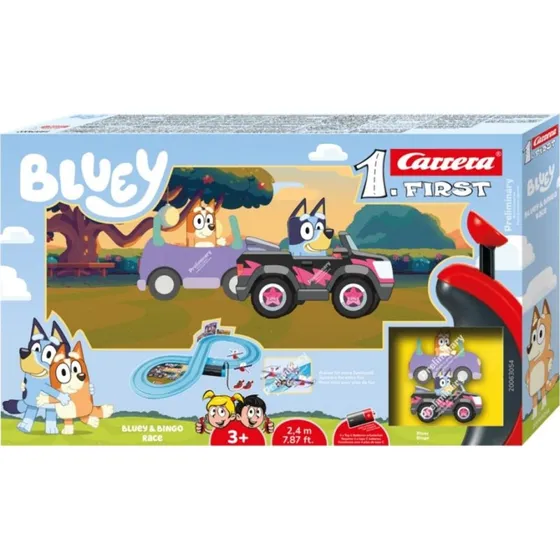 Carrera FIRST Bluey & Bingo Rennstrecke 2,4 m