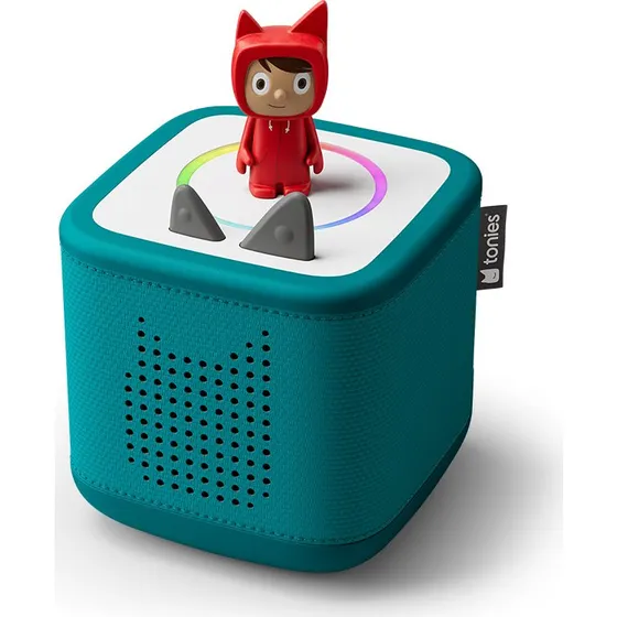 Toniebox 2 Meeresgrün Starter Set mit Kreativ-Tonie Rot