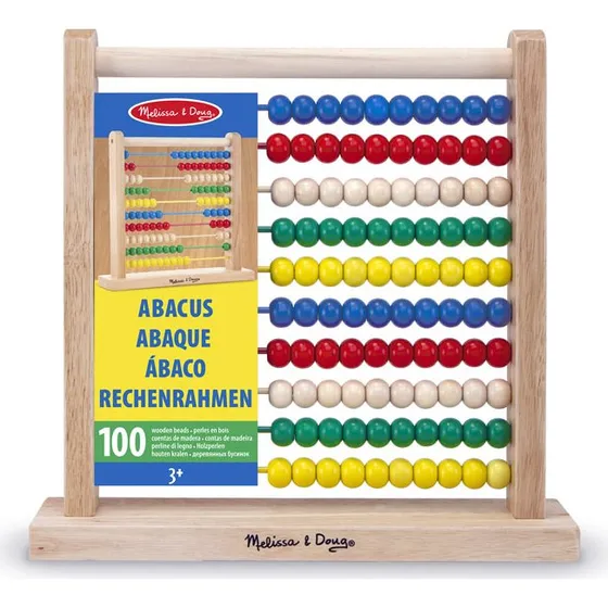 Melissa & Doug 10493 Abakus Zählrahmen Holz