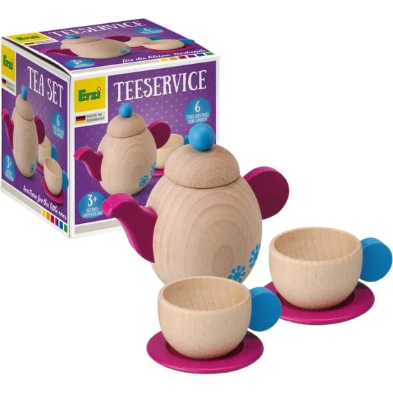 Erzi Kinderküche Teeservice aus Holz