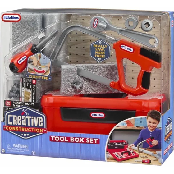 Little Tikes Creative Construction Werkzeugkasten-Set 9-Piece