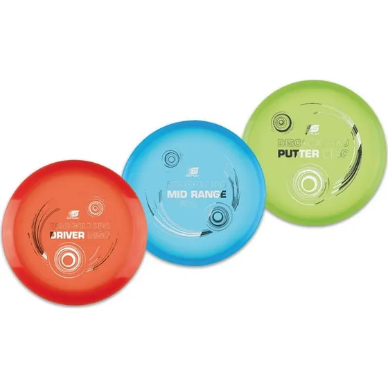 Sunflex Disc Golf Pro Set – 3-teiliges Wurfscheiben-Set