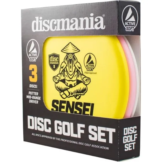 Discmania Active Soft Beginner 3er Set (Gelb)