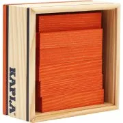 KAPLA Holzbausteine 40er Box schwarz