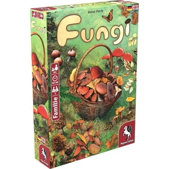 Pegasus Spiele Fungi | 2-Spieler-Pilz-Spiel | Deutsch | 2014