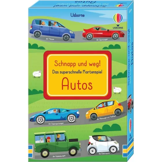 preigu Schnapp und weg! Kartenspiel Autos ab 3 Jahren