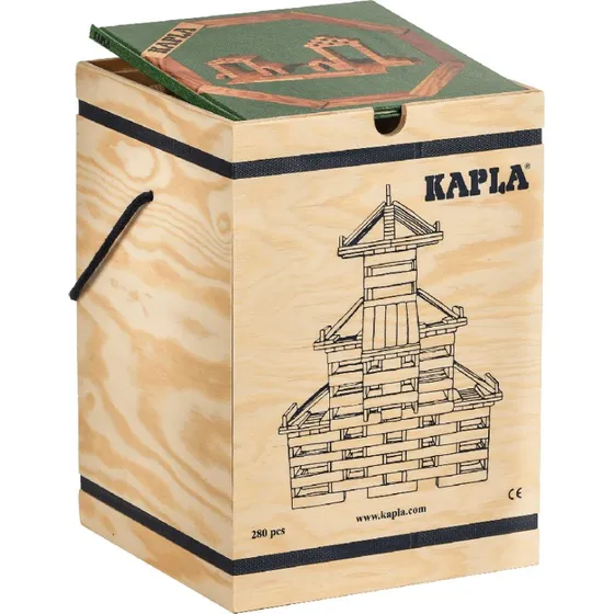 KAPLA® 280er Kasten mit grünem Buch