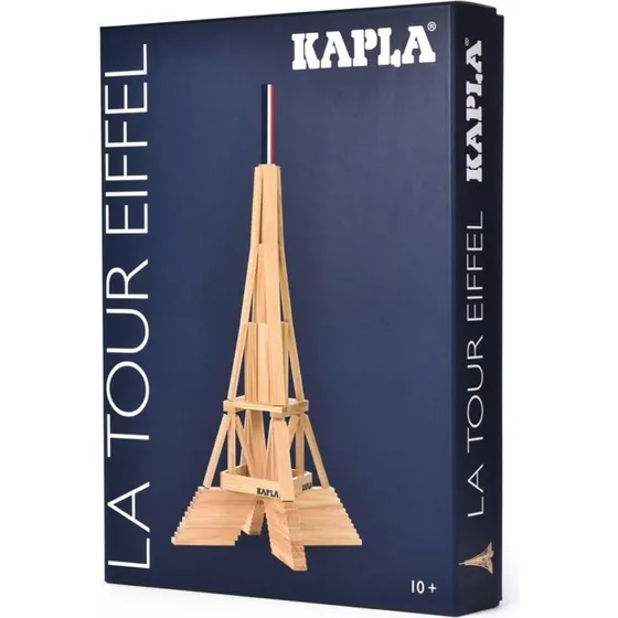 KAPLA Eiffelturm Box mit Tricolore Stein