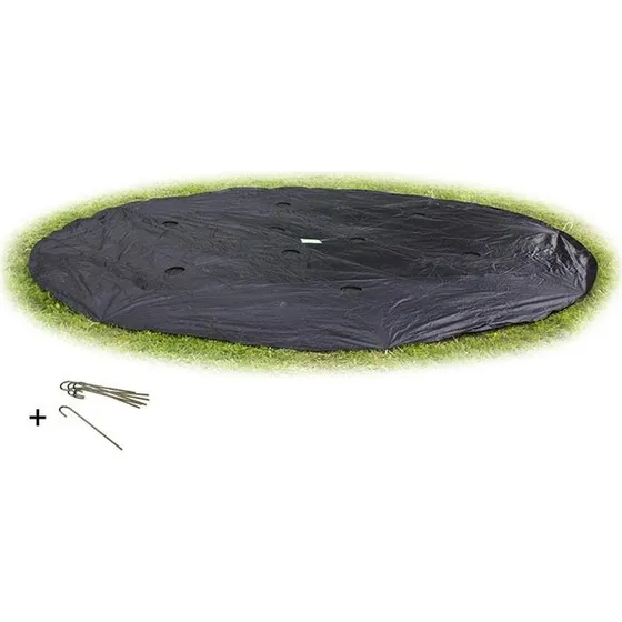 EXIT Abdeckplane Trampolin 427 cm schwarz