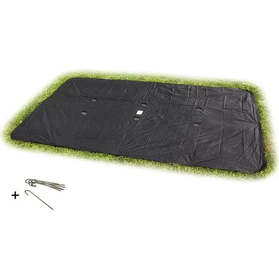 EXIT Trampolinabdeckung 366x244 cm schwarz