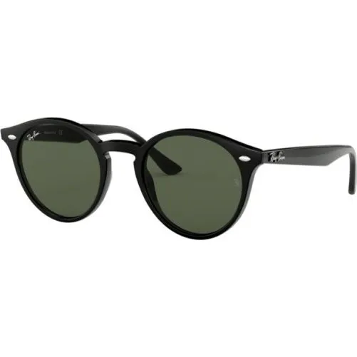 Ray-Ban RB 2180 601/71 Runde Sonnenbrille Schwarz Grün