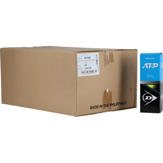 Dunlop ATP Pressureless Tennisbälle (3er-Box)
