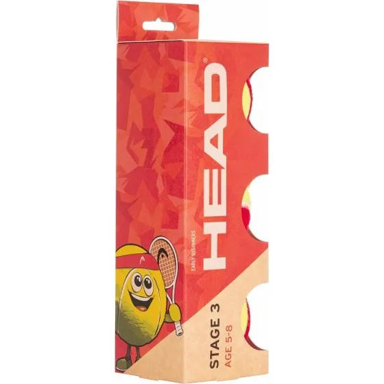 HEAD STAGE 3 Red – 3er Dose für Kinder 5–8 Jahre