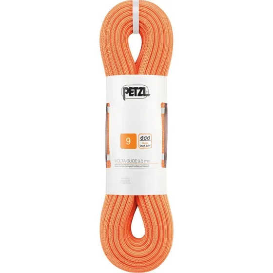 Petzl Volta Guide 9 mm, Orange, 60 m