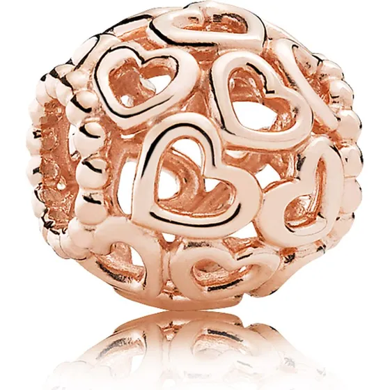 Pandora Rose Openwork Hearts Charm 780964
