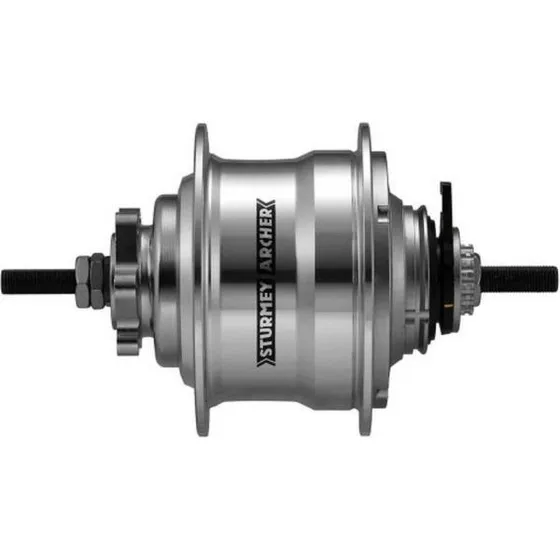 Sturmey Archer RX-RK5 5F Disc 6-Loch Silber