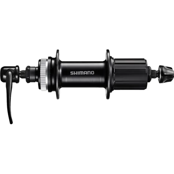 Shimano FH-QC300 Hinterradnabe 36G 10F Disc CL 135mm schwarz