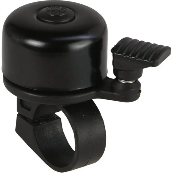 FISCHER Fahrradlenker-Klingel 22 mm schwarz/silber