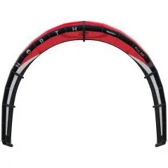 North Pulse 2025 Rubine Red 5-Strut Freestyle-Kite