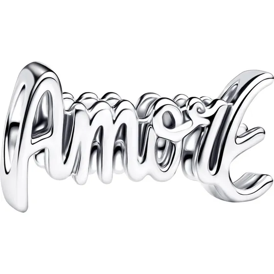 Pandora Amore Schrift Charm 794434C00 aus Sterling Silber