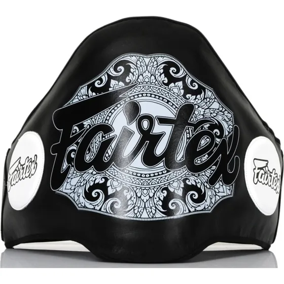 FAIRTEX Trainer Bauchpratze Leder schwarz