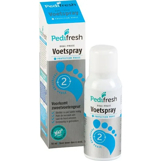 Pedifresh Phase 2 Spray 50 ml gegen Fußschweiß