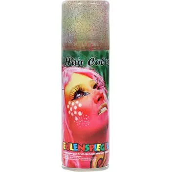 Eulenspiegel Glitzer-Effekt Haarspray 125 ml Multicolor
